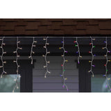 Celebrations LED Rice Multicolored/Warm White 200 ct Icicle Christmas Lights