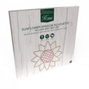 Celebrations Sunflower Silhouette Window Decor Metal 1 pk