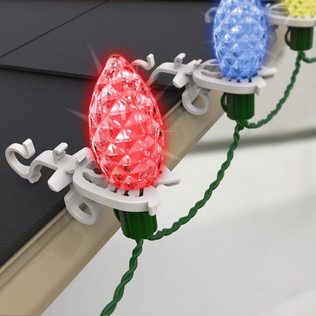 Adams CCH Shingle/Gutter Light Clips 100 pk