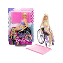 Barbie Fashionistas Wheelchair Doll Multicolored