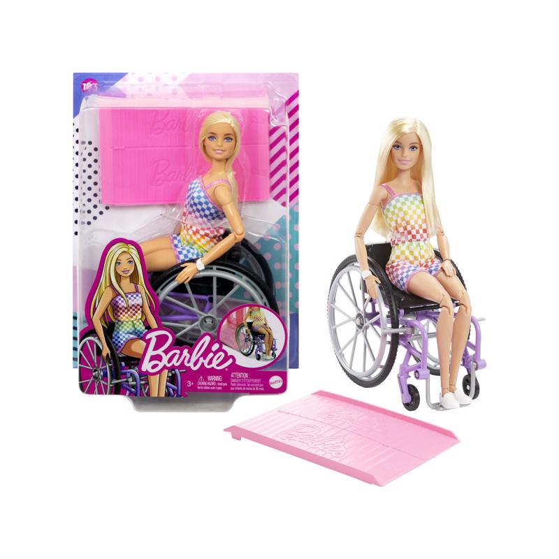 Barbie Fashionistas Wheelchair Doll Multicolored