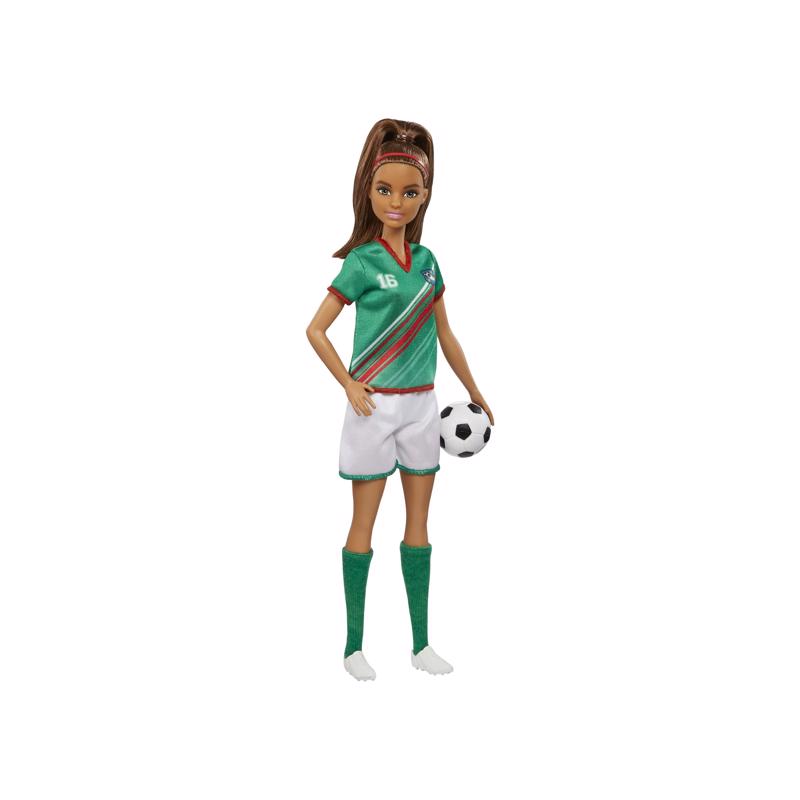 Barbie Soccer Doll Multicolored