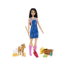 Barbie Farmer Doll Multicolored