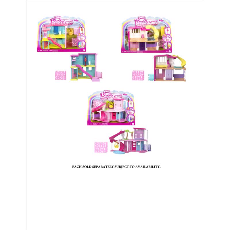 MIN BARBIE LAND HS 4+Y