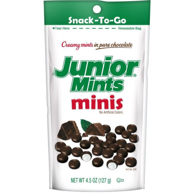 Junior Mints Minis Candy 4.5 oz
