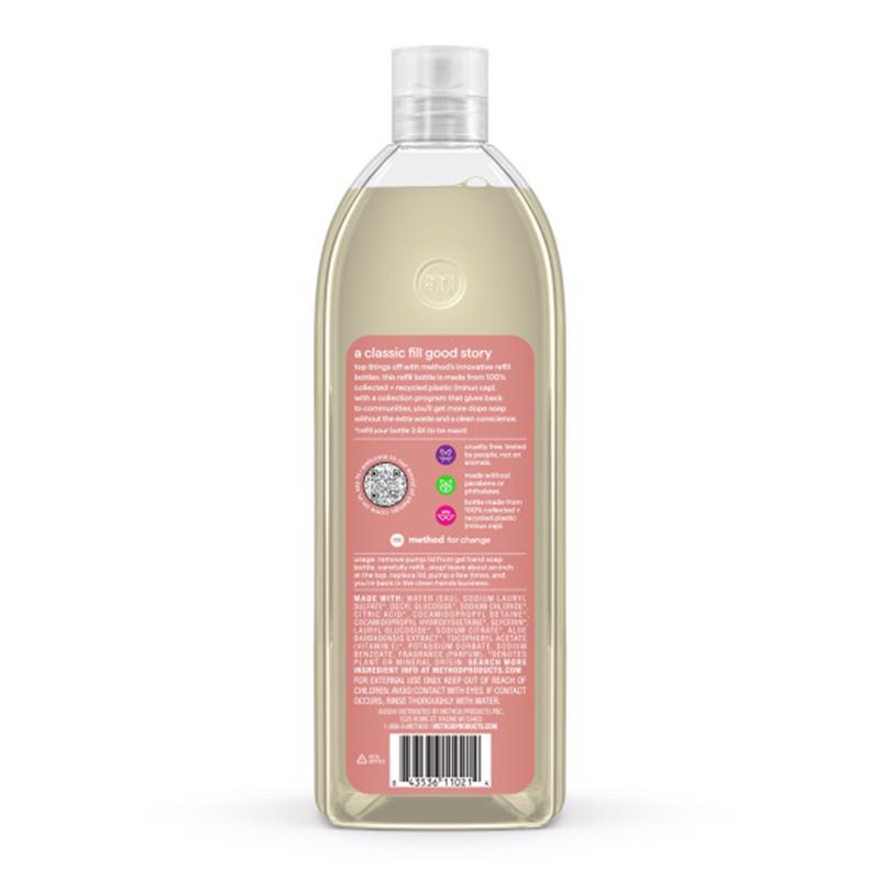 Method Vanilla & Raspberry Scent Gel Hand Wash 34 oz