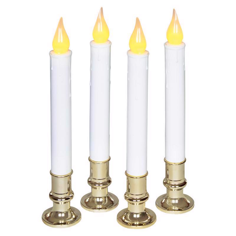 LED BTTRY CANDLE 4 PACK