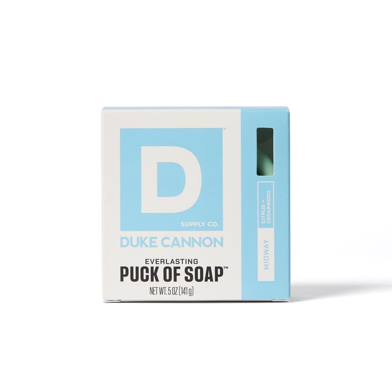 Duke Cannon Midway Citrus + Cedarwood Scent Bar Soap 5 oz 1 pk