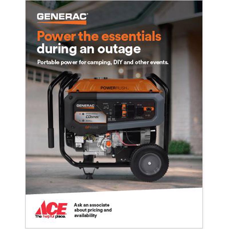 GENERAC PORTABLE GENERAT