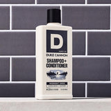 Duke Cannon Midnight Swim Sandalwood + Lavender Scent Shampoo Plus Conditioner 14 oz 1 pk