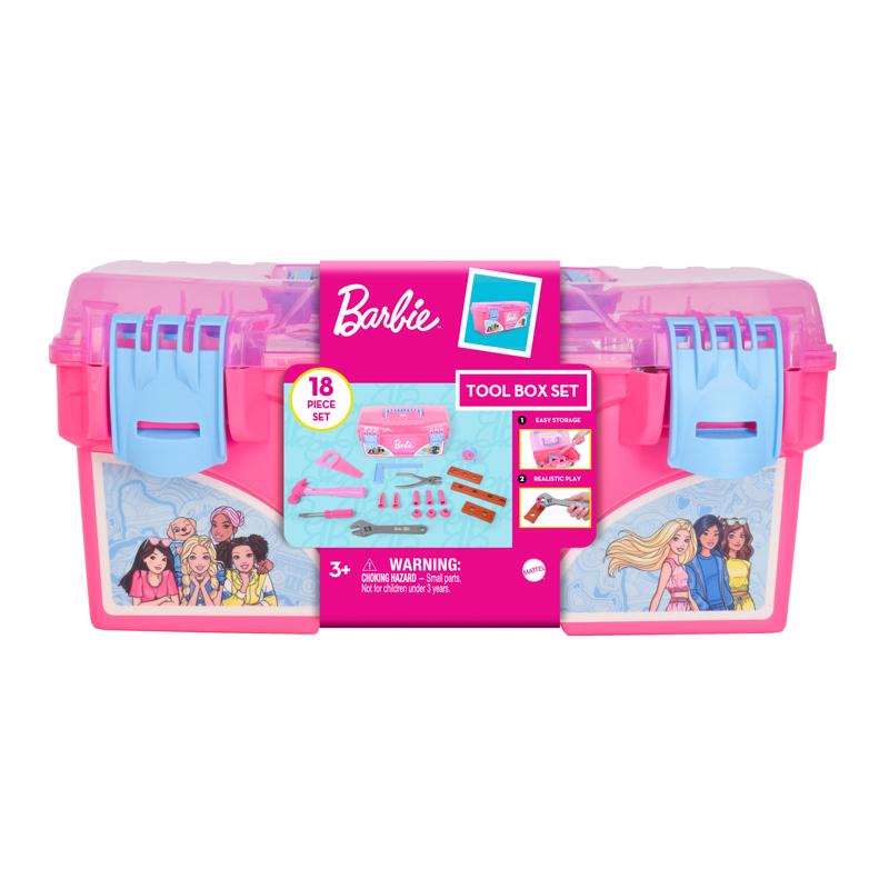TOOL BOX BARBIE PNK 13"
