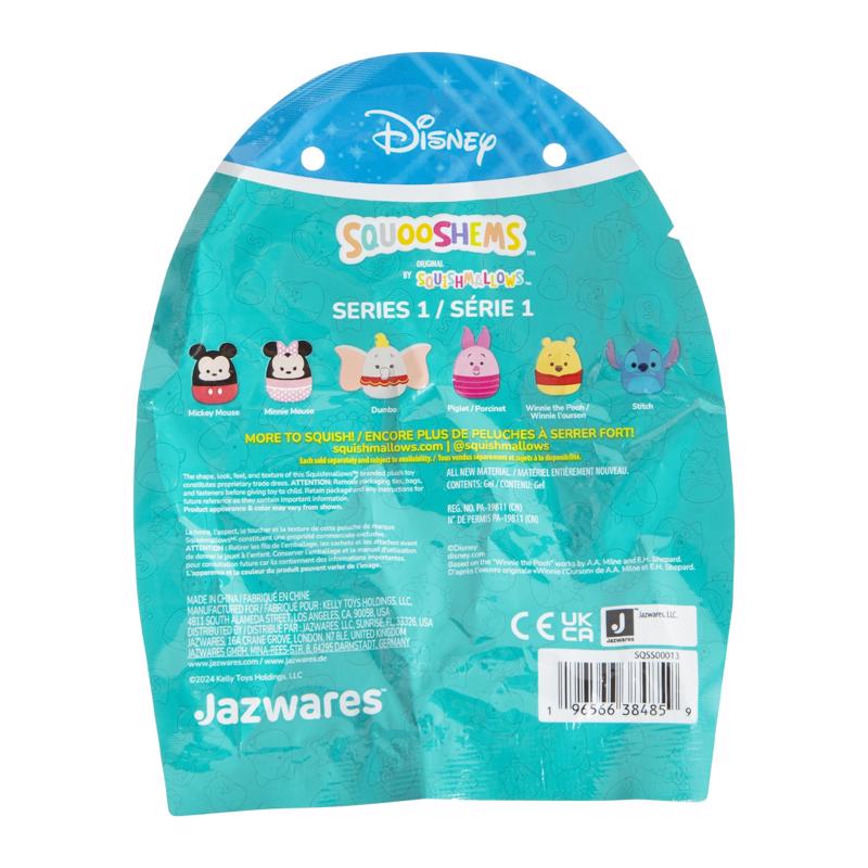 Squishmallow Squooshems Disney Squishy Figures Assorted