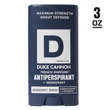 Duke Cannon Trench Warfare Blue Antiperspirants/Deodorants 3 oz 1 pk