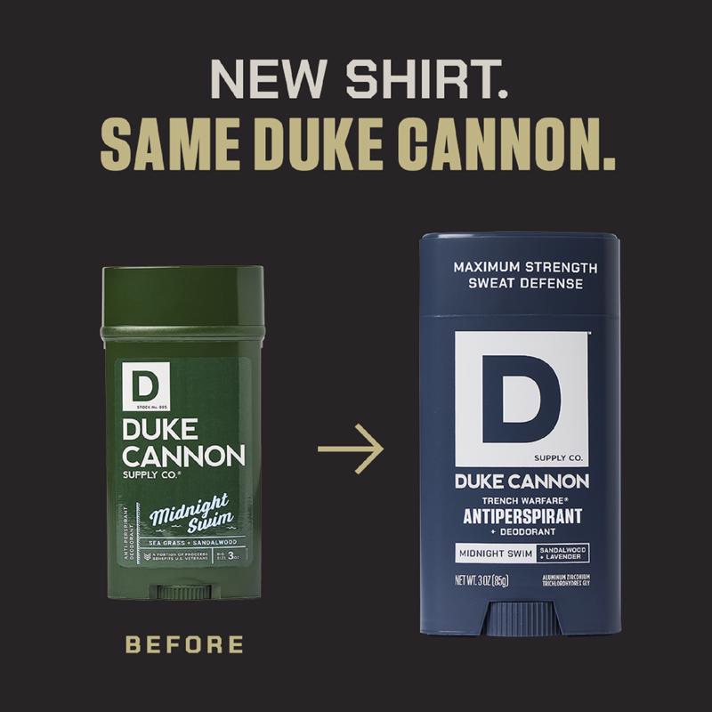 Duke Cannon Trench Warfare Blue Antiperspirants/Deodorants 3 oz 1 pk