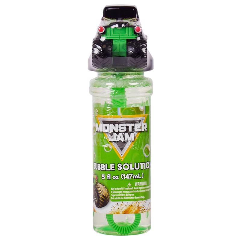 Maxx Bubbles Monster Jam Bubble Bottle Green