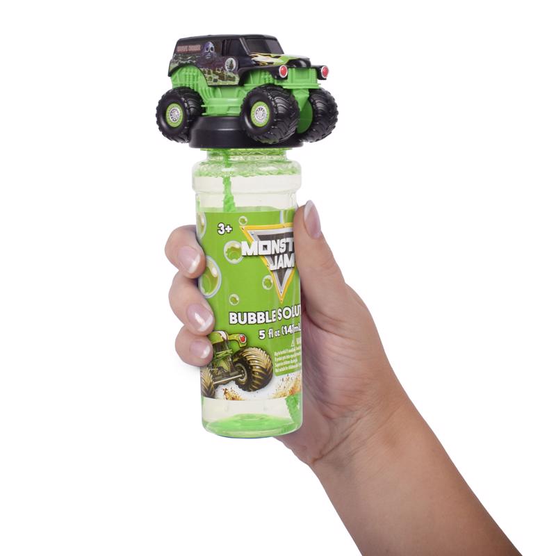 Maxx Bubbles Monster Jam Bubble Bottle Green