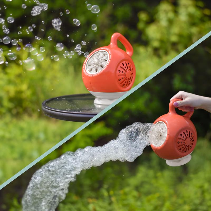 Maxx Bubbles 2-in-1 Bubble & Foam Machine Red
