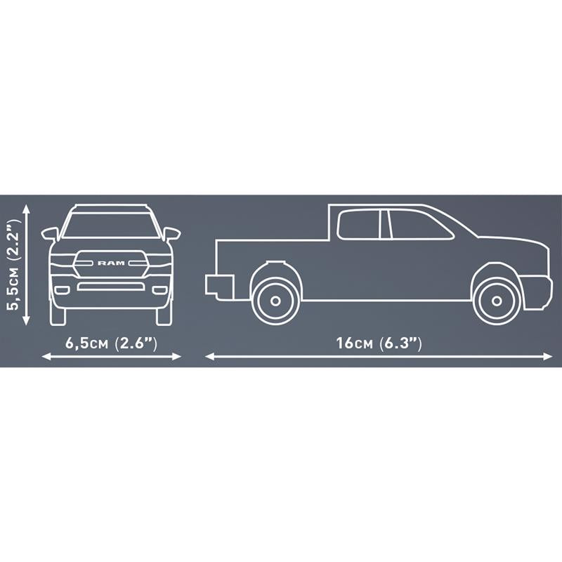 COBI RAM 1500 Truck Block Set Multicolored 183 pc