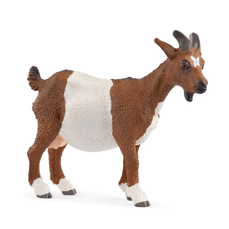 FGRN GOAT WHT/BRW 3X3"