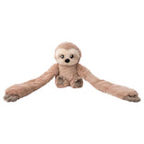 Hugimals World Hugarounds Sawyer the Sloth Weighted Neck and Shoulder Wrap Brown