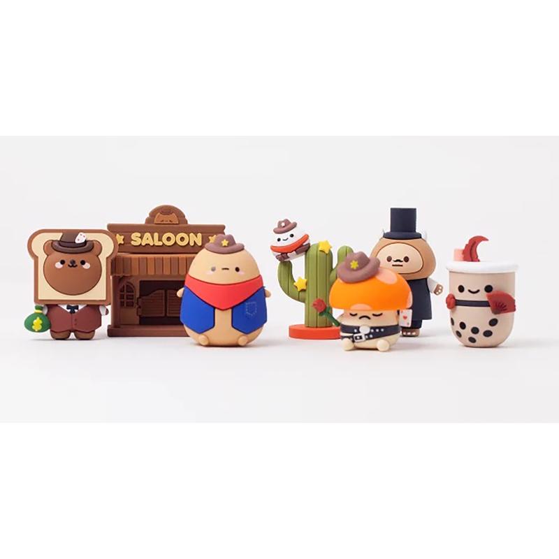 Smoko Wild West Friends Blind Box Figure Multicolored