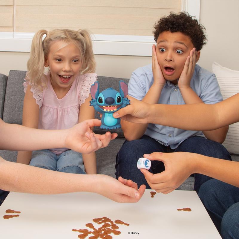 Disney Lilo and Stitch Laughing Stitch Game Figurine Blue