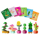 Plus-Plus Playful Plant Packets Building Set Multicolored