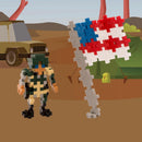 Plus-Plus Patriotic Building Set Multicolored 20 pc