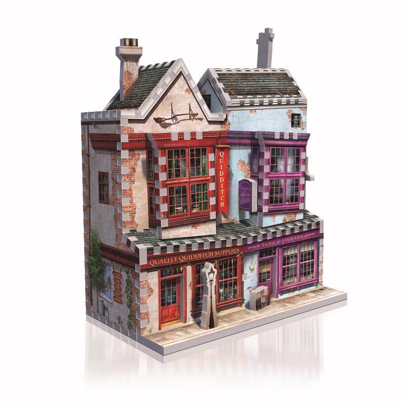 Wrebbit3D Harry Potter Quality Quidditch Supplies & Slug and Jiggers 3D Jigsaw Puzzle Multicolored 3