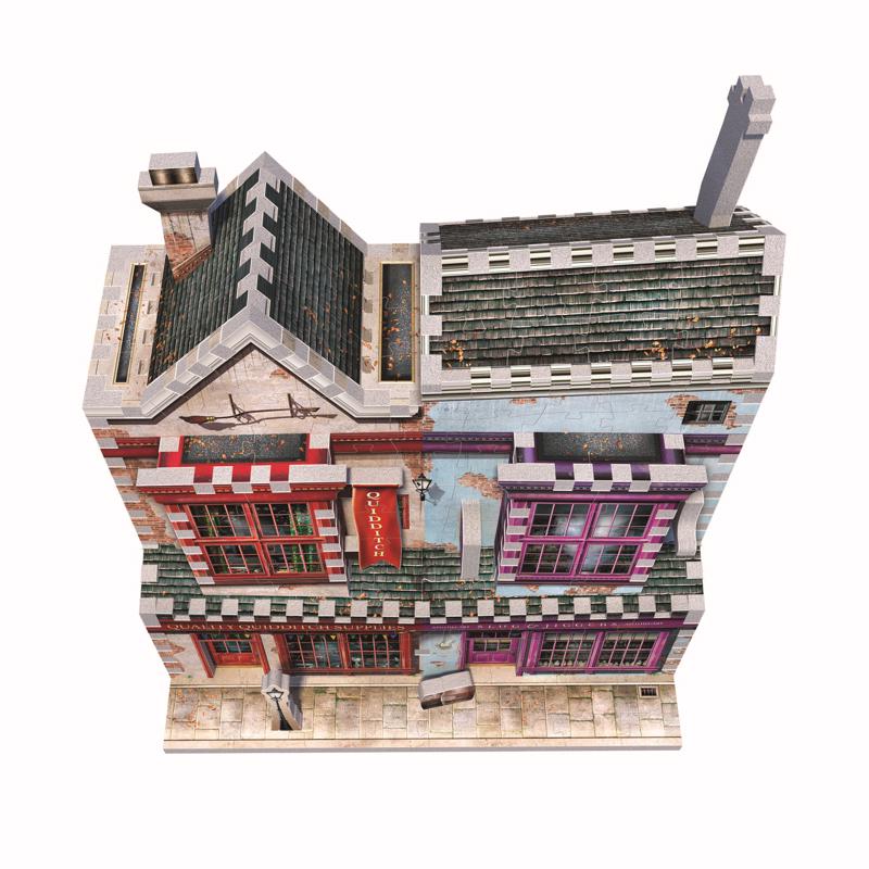 Wrebbit3D Harry Potter Quality Quidditch Supplies & Slug and Jiggers 3D Jigsaw Puzzle Multicolored 3