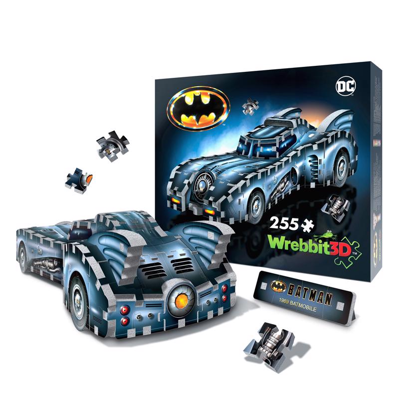 Wrebbit3D Batmobile 3D Jigsaw Puzzle Blue 255 pc