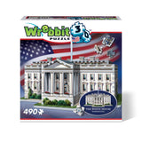 Wrebbit3D The White House 3D Jigsaw Puzzle White 490 pc