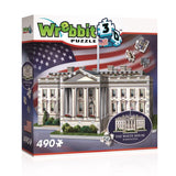 Wrebbit3D The White House 3D Jigsaw Puzzle White 490 pc