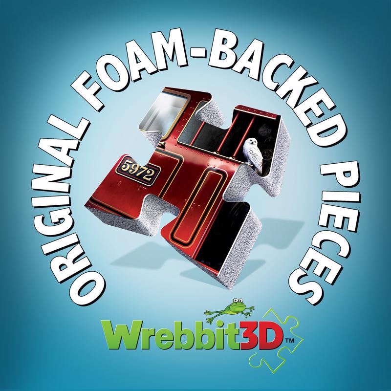 Wrebbit3D Harry Potter Hogwarts Express 3D Jigsaw Puzzle Multicolored 460 pc