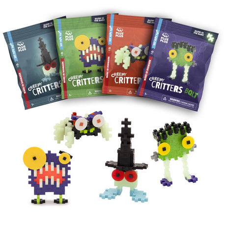 Plus-Plus Creppy Critters Building Set 40 pc