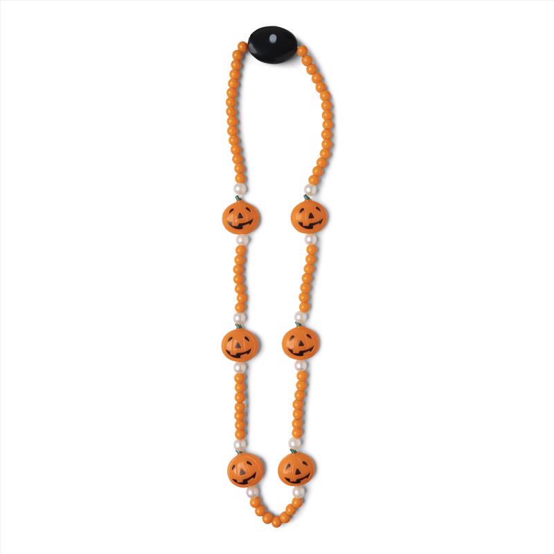 Spooky Lites LED Light Up Beaded Halloween Necklace 1 pk