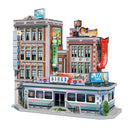 Wrebbit3D Urbania 1950's Diner 3D Jigsaw Puzzle Multicolored 425 pc