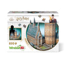 Wrebbit3D Harry Potter Hogwarts Great Hall 3D Jigsaw Puzzle Multicolored 850 pc