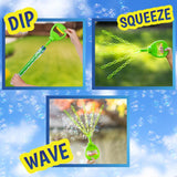 Maxx Bubbles 5-in-1 Bubble Wand Green