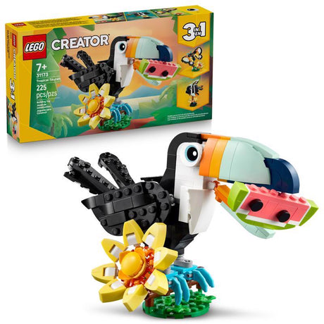LEGO Creator Tropical Toucan Building Set Multi 225 pc