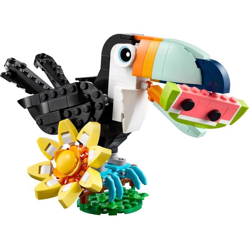LEGO Creator Tropical Toucan Building Set Multi 225 pc