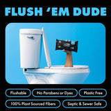 Dude Wipes White Flushable Wipes 18 ct 1 pk