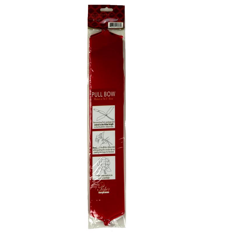 Paper Images Red Super Giant Pull Bows