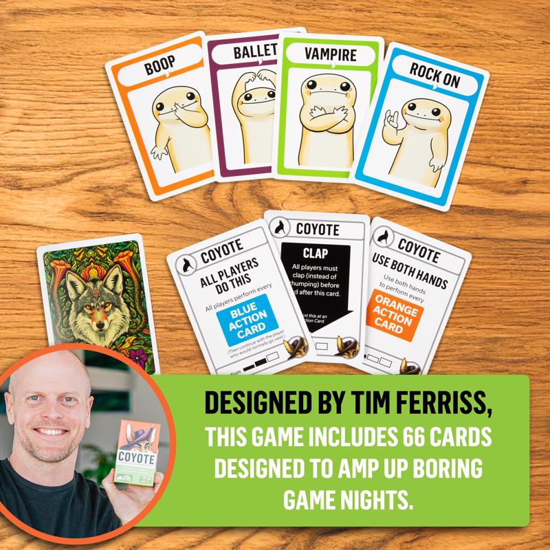 Exploding Kittens Coyote Card Game