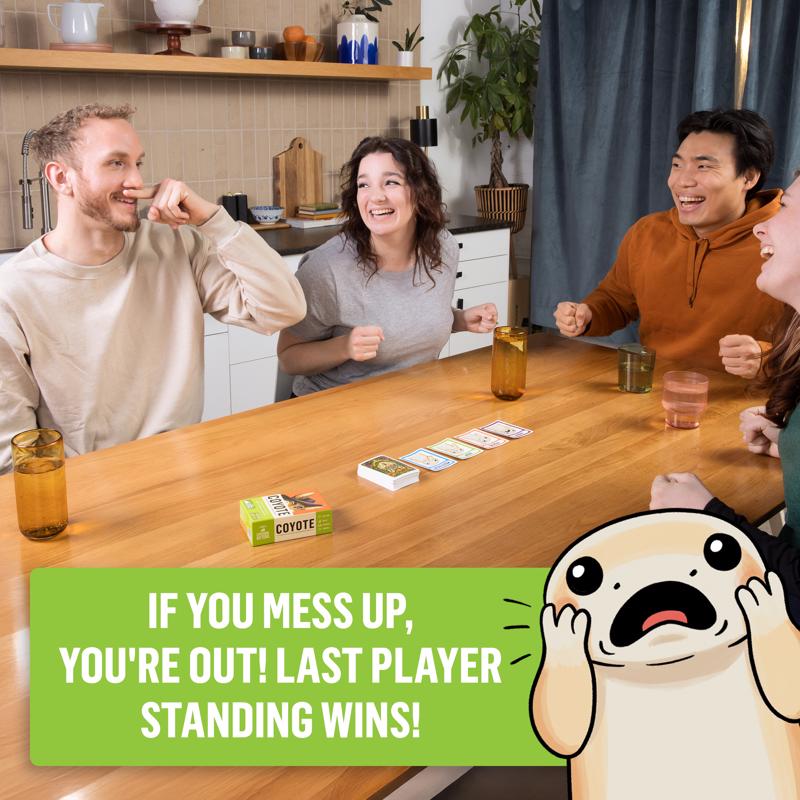 Exploding Kittens Coyote Card Game