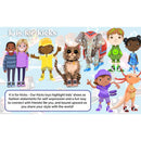 Upbounders Rainbow Kicks Wooden Puzzle with Storage Tray 48 pc