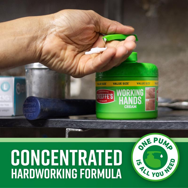 O'Keeffe's Unscented Scent Hand Cream 10 oz