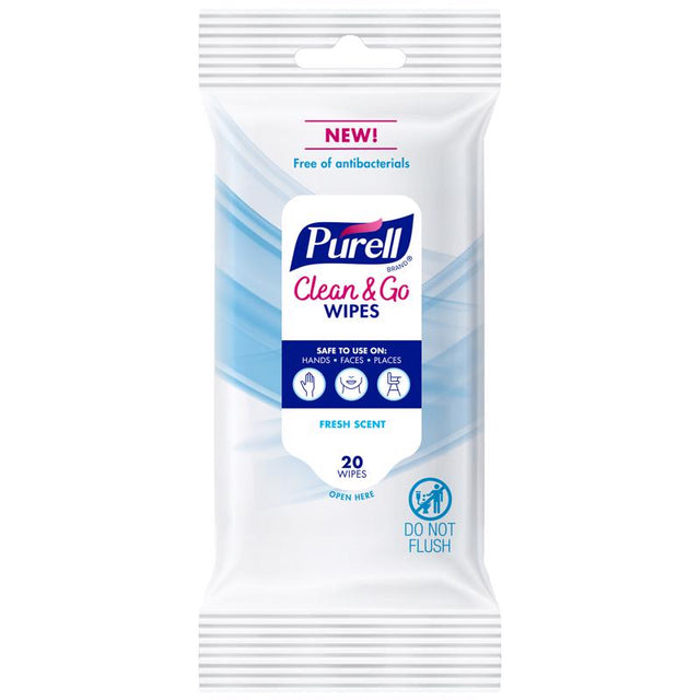 Purell Fresh Scent Wipes Hand Sanitizing Wipes 20 wipes
