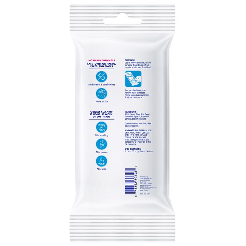 Purell Fresh Scent Wipes Hand Sanitizing Wipes 20 wipes