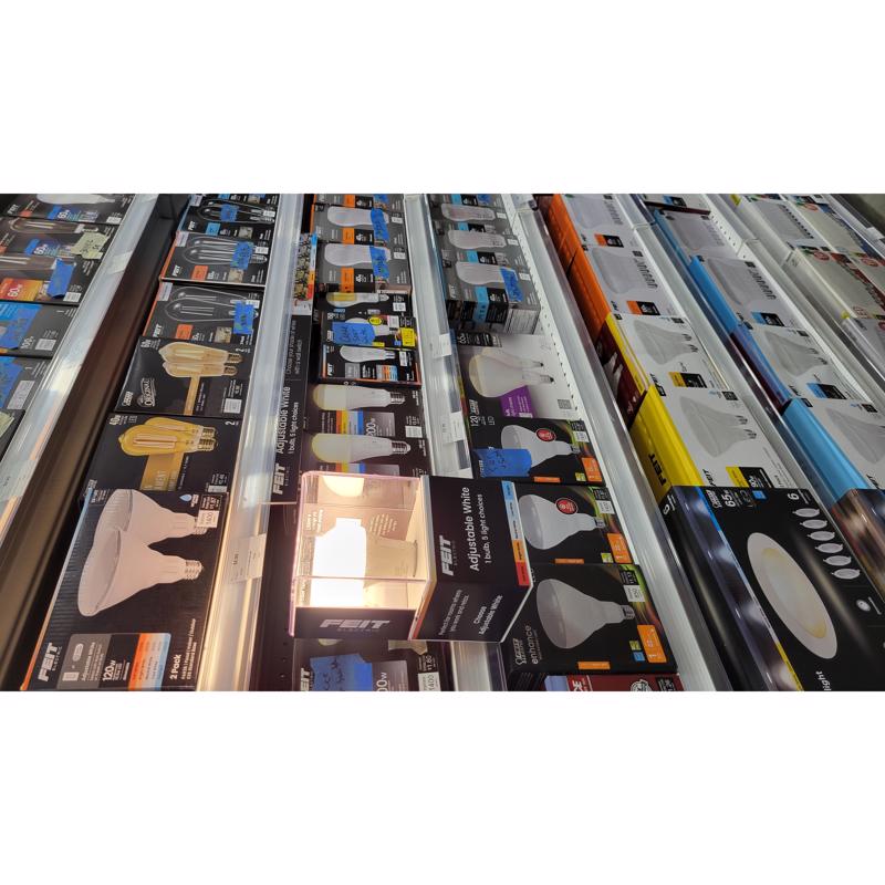 6.5 in. H X 9.5 in. W X 25 in. L White Metal Display Box Metal